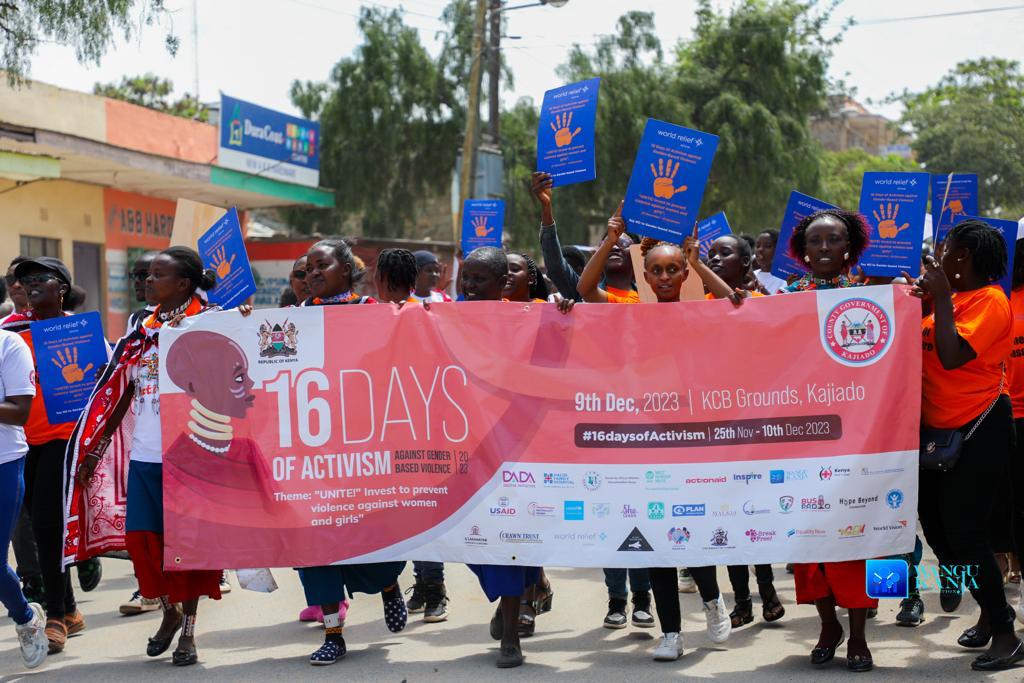 We partnered with Kajiado County Marked a significant stride by celebrating the global initiative ” 16 days of Activism Against Gender Based Violence”.