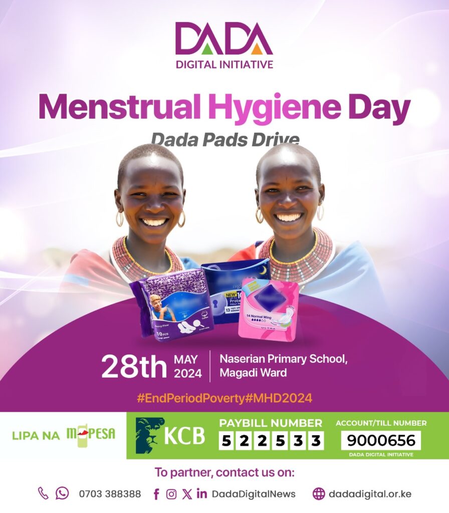 MENSTRUATION HYGIENE DAY” DADA Pads Drive”